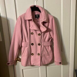Pink winter coat